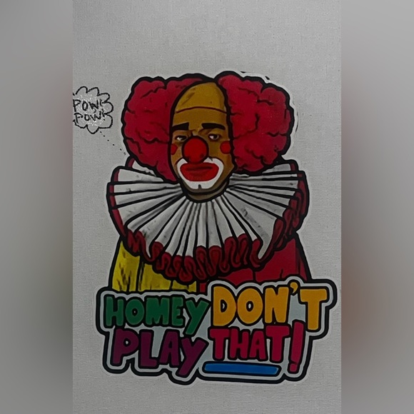 Hand Crafted “Homey Don’t Play That” Wall Art On Canvas - Picture 5 of 10